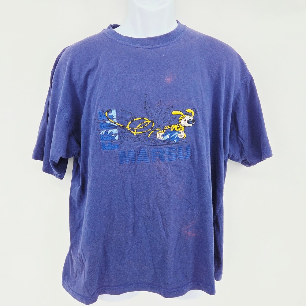 Vintage 1998 90s Rare Studio Adventures Marsupilami‎ TV Show Cartoon Shirt XL